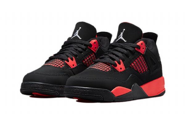 Nike Air Jordan 4 Retro Ps Koripallokengät Miehille Punainen