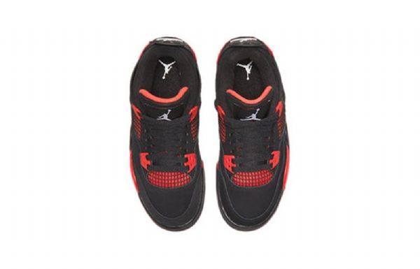 Nike Air Jordan 4 Retro Ps Koripallokengät Miehille Punainen