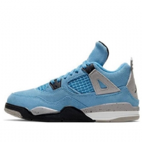 Nike Air Jordan 4 Retro Ps Koripallokengät Miehille Siniset