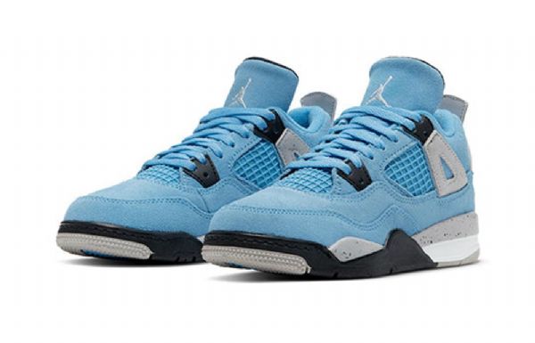 Nike Air Jordan 4 Retro Ps Koripallokengät Miehille Siniset
