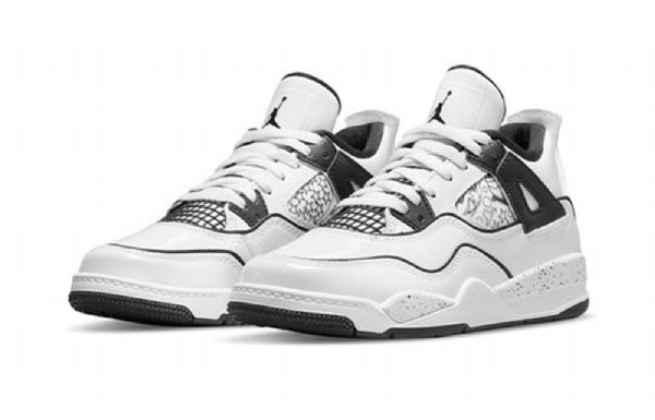 Nike Air Jordan 4 Retro Ps Koripallokengät Miehille Valkoinen