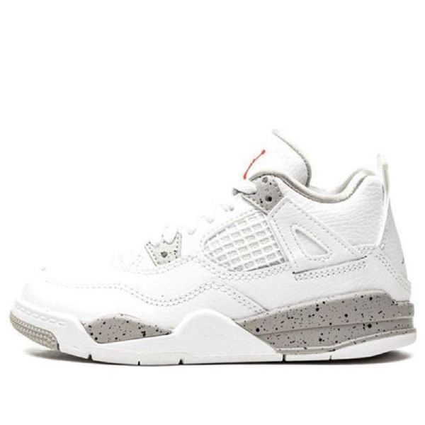 Nike Air Jordan 4 Retro Ps Koripallokengät Miehille Valkoinen