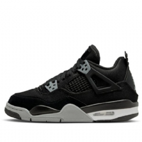 Nike Air Jordan 4 Retro Se Gs Koripallokengät Miehille Mustat