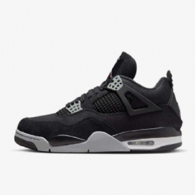 Nike Air Jordan 4 Retro Se Kengät Miehille Musta Valkoinen Punainen Vaaleanharmaa