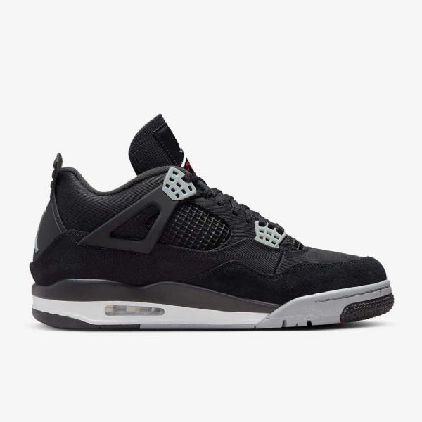 Nike Air Jordan 4 Retro Se Kengät Miehille Musta Valkoinen Punainen Vaaleanharmaa
