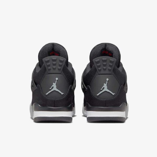 Nike Air Jordan 4 Retro Se Kengät Miehille Musta Valkoinen Punainen Vaaleanharmaa