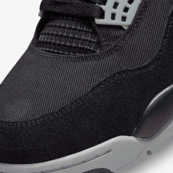 Nike Air Jordan 4 Retro Se Kengät Miehille Musta Valkoinen Punainen Vaaleanharmaa