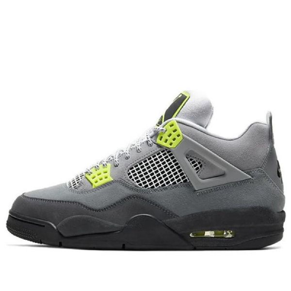 Nike Air Jordan 4 Retro Se Koripallokengät Miehille Harmaa