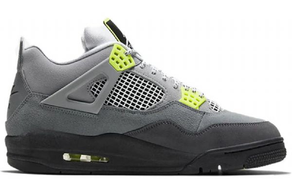 Nike Air Jordan 4 Retro Se Koripallokengät Miehille Harmaa