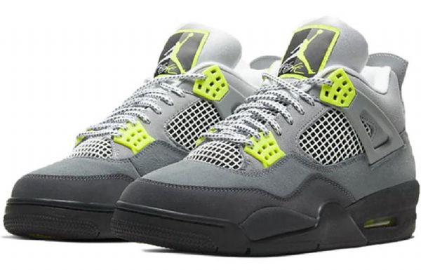 Nike Air Jordan 4 Retro Se Koripallokengät Miehille Harmaa