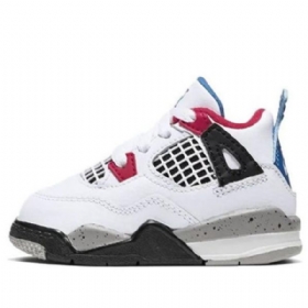 Nike Air Jordan 4 Retro Se Td Kengät Lapsille Valkoiset