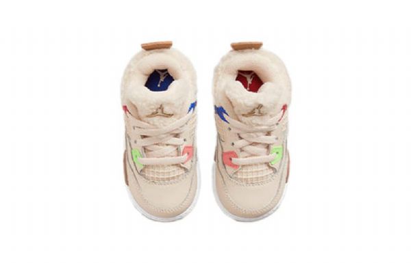 Nike Air Jordan 4 Retro Td Kengät Lapsille Khaki