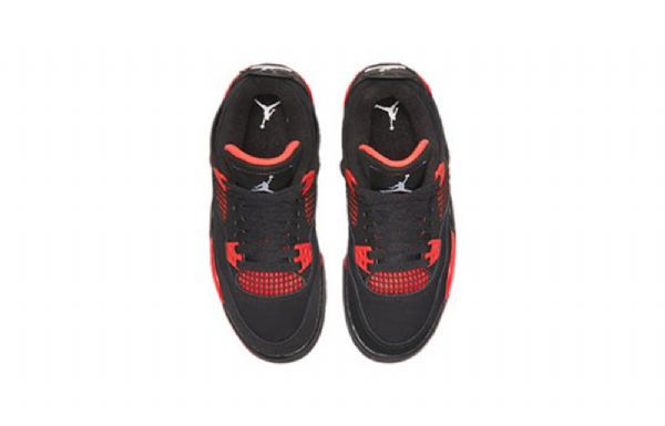 Nike Air Jordan 4 Retro Td Kengät Lapsille Punainen
