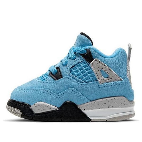Nike Air Jordan 4 Retro Td Kengät Lapsille Siniset