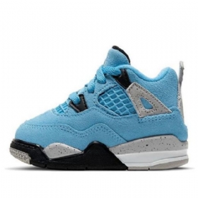 Nike Air Jordan 4 Retro Td Kengät Lapsille Siniset