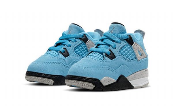 Nike Air Jordan 4 Retro Td Kengät Lapsille Siniset