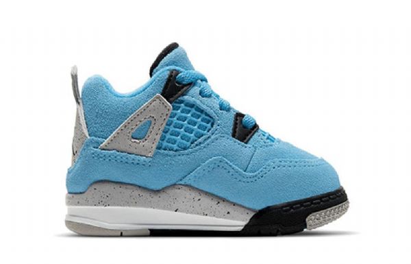 Nike Air Jordan 4 Retro Td Kengät Lapsille Siniset