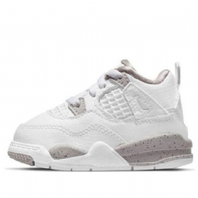 Nike Air Jordan 4 Retro Td Kengät Lapsille Valkoiset