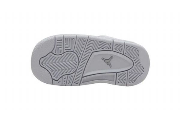 Nike Air Jordan 4 Retro Td Koripallokengät Lapsille Valkoinen