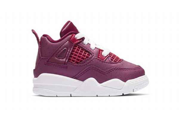 Nike Air Jordan 4 Retro Td Koripallokengät Lapsille Violetti