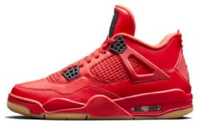 Nike Air Jordan 4 Retrolenkkarit Naisille Punainen