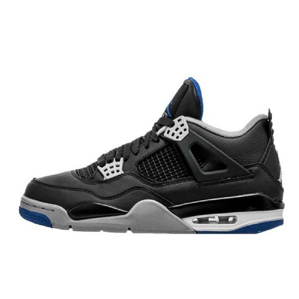 Nike Air Jordan 4 Royal Kengät Miehille Musta Sininen