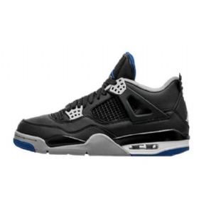 Nike Air Jordan 4 Royal Kengät Miehille Musta Sininen