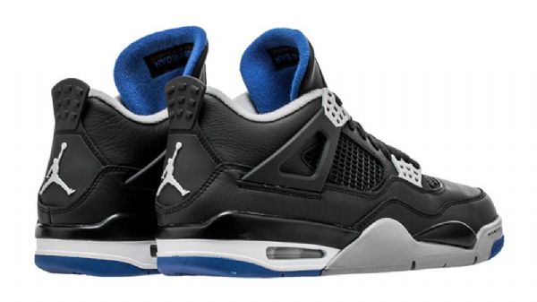 Nike Air Jordan 4 Royal Kengät Miehille Musta Sininen