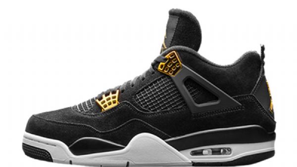 Nike Air Jordan 4 Royalty Kengät Miehille Musta