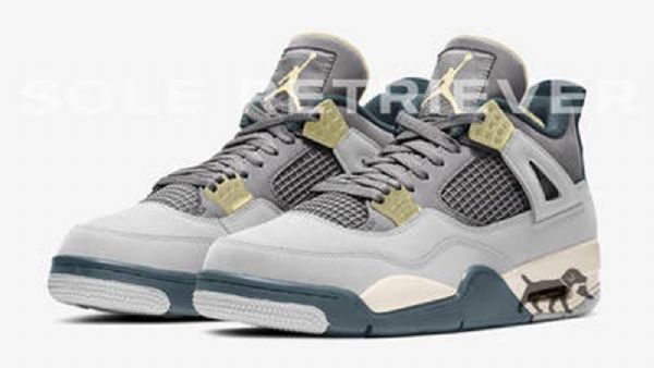 Nike Air Jordan 4 Se Craft Photon Dust Kengät Naisille Harmaa