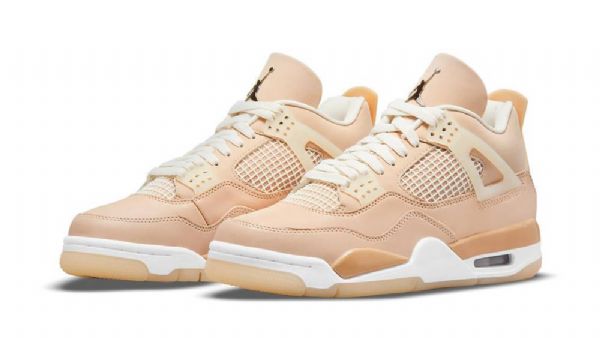 Nike Air Jordan 4 Shimmer-kengät Miehille Coral