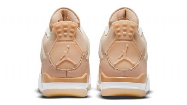 Nike Air Jordan 4 Shimmer-kengät Miehille Coral