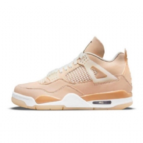 Nike Air Jordan 4 Shimmer-kengät Naisille Coral