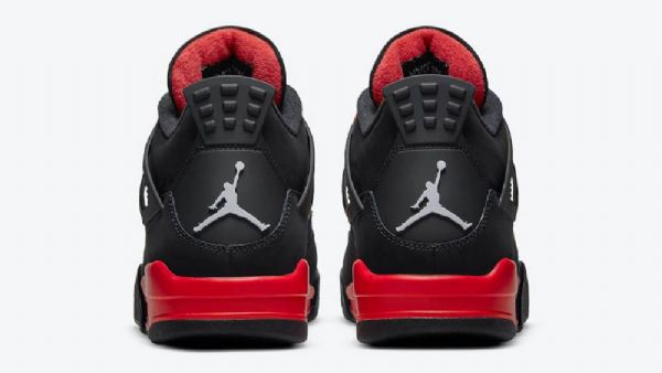 Nike Air Jordan 4 Thunder Kengät Naisille Musta Punainen