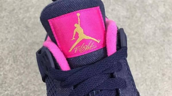 Nike Air Jordan 4 Tyttöjen Kengät Miehille Musta