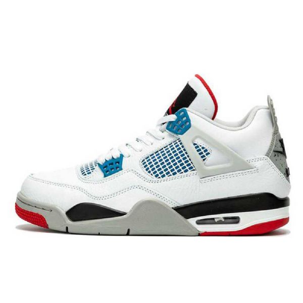Nike Air Jordan 4 What The 4 Kengät Miehille Valkoinen