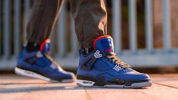 Nike Air Jordan 4 Winter Loyal Kengät Miehille Siniset