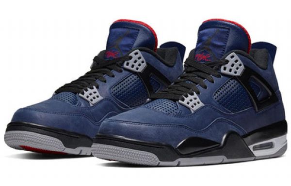 Nike Air Jordan 4 Winter Retro Koripallokengät Miehille Siniset