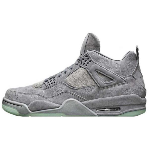 Nike Kaws Air Jordan 4 Kengät Miehille Harmaa
