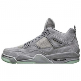 Nike Kaws Air Jordan 4 Kengät Miehille Harmaa
