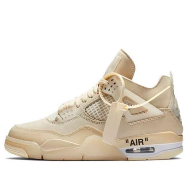 Nike Off-white Air Jordan 4 Sp Retro Koripallokengät Naisille Khaki