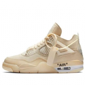 Nike Off-white Air Jordan 4 Sp Retro Koripallokengät Naisille Khaki