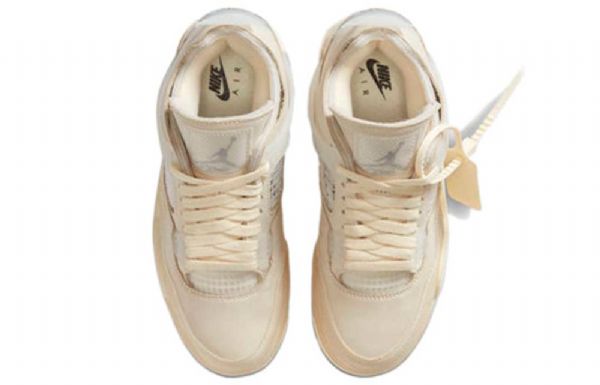 Nike Off-white Air Jordan 4 Sp Retro Koripallokengät Naisille Khaki