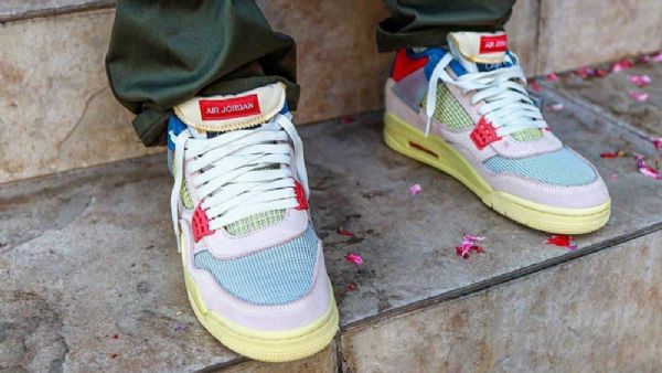 Nike Union Air Jordan 4 Guava Jääkengät Naisille Coral