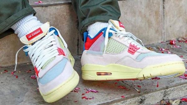 Nike Union Air Jordan 4 Guava Jääkengät Naisille Coral