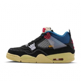 Nike Union Air Jordan 4 Off Noir Kengät Naisille Mustat