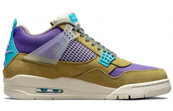 Nike Union La Air Jordan 4 Retro-koripallokengät Miehille Moniväriset