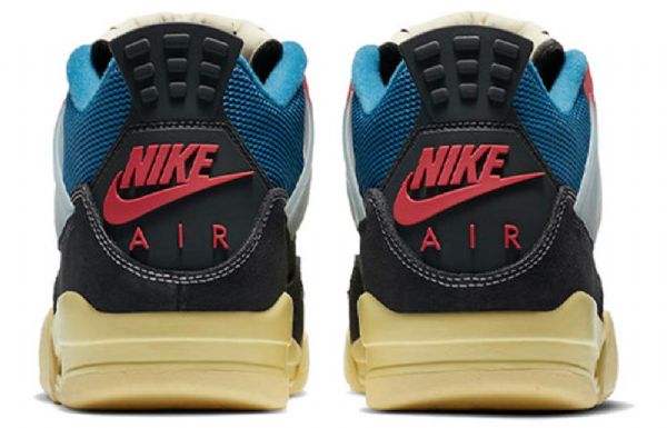 Nike Union La Air Jordan 4 Retro Koripallokengät Miehille Mustat