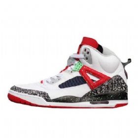 Nike Air Jordan Spizike Jäniskengät Miehille Valkoinen Punainen