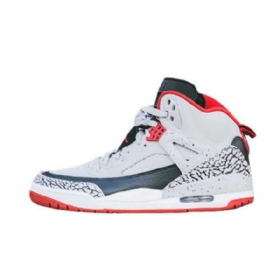 Nike Air Jordan Spizike Kengät Miehille Harmaa Punainen